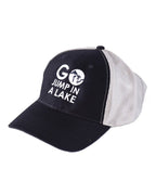 The Great Lakes State Go Jump In A Lake Mesh Cap - Ink Detroit