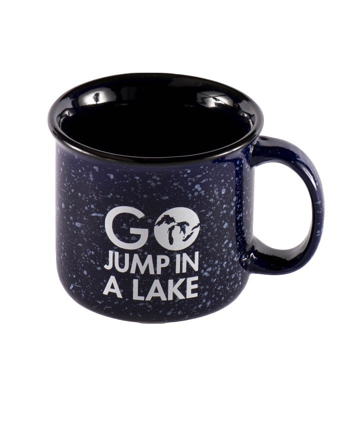 The Great Lakes State Go Jump in a Lake  - 15oz Coffee Mug