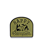 The Great Lakes State Happy Camper Enamel Pin - Ink Detroit