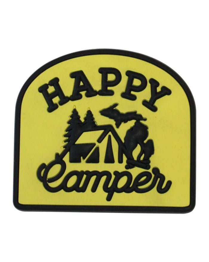 The Great Lakes State Happy Camper Magnet - Ink Detroit