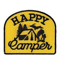 The Great Lakes State Happy Camper Iron on Patch - Ink Detroit