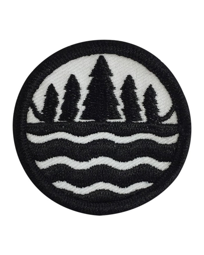 The Great Lakes State Logo Embroidered Patch - Ink Detroit