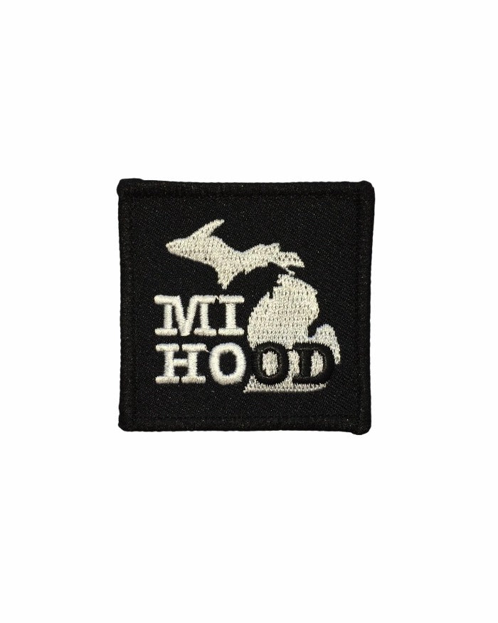 The Great Lakes State MI Hood iron on patch