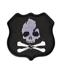 The Great Lakes State Michigan Skull & Bones Highway Pirate Embroidered Patch - Ink Detroit
