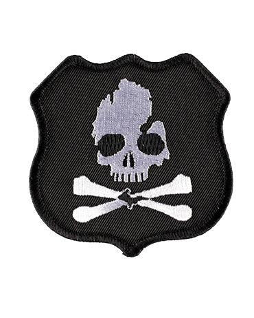 The Great Lakes State Michigan Skull & Bones Highway Pirate Patch