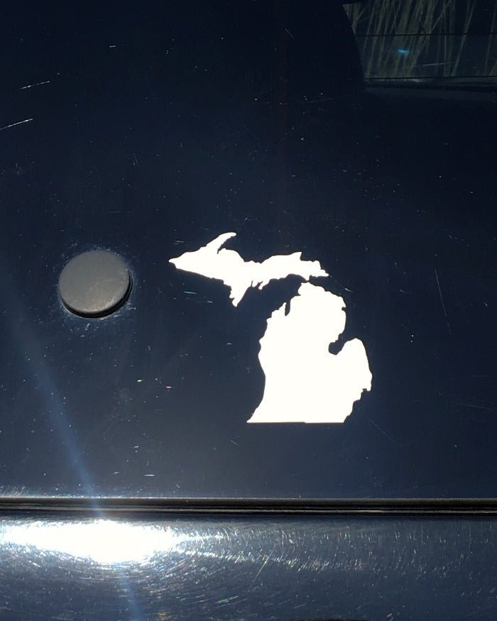 The Great Lakes State Michigan Vinyl Decal Sticker - Ink Detroit