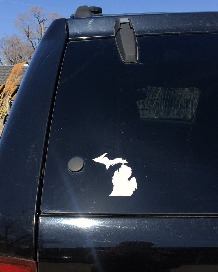 The Great Lakes State Michigan Vinyl Decal Sticker - Ink Detroit