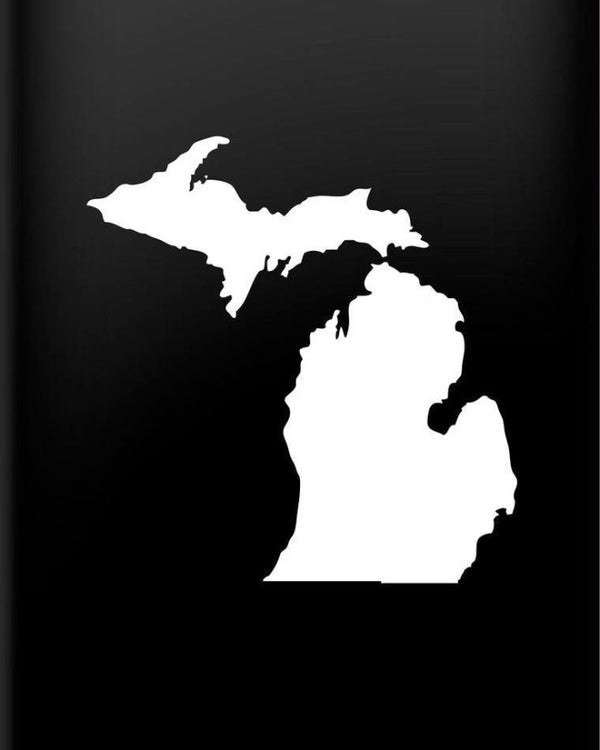 The Great Lakes State Michigan Vinyl Decal Sticker