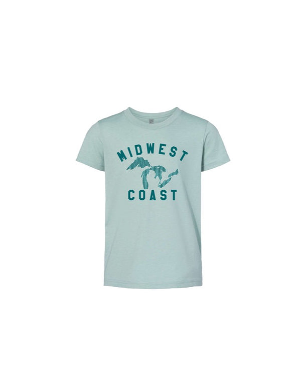 The Great Lakes State - Midwest Coast Kids T-Shirt