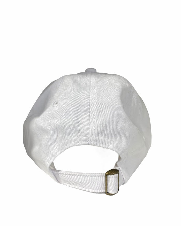 The Great Lakes State Michigan Dad Cap - White - Ink Detroit