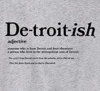 Detroitish® Defined Tri Blend T-Shirt - Ink Detroit